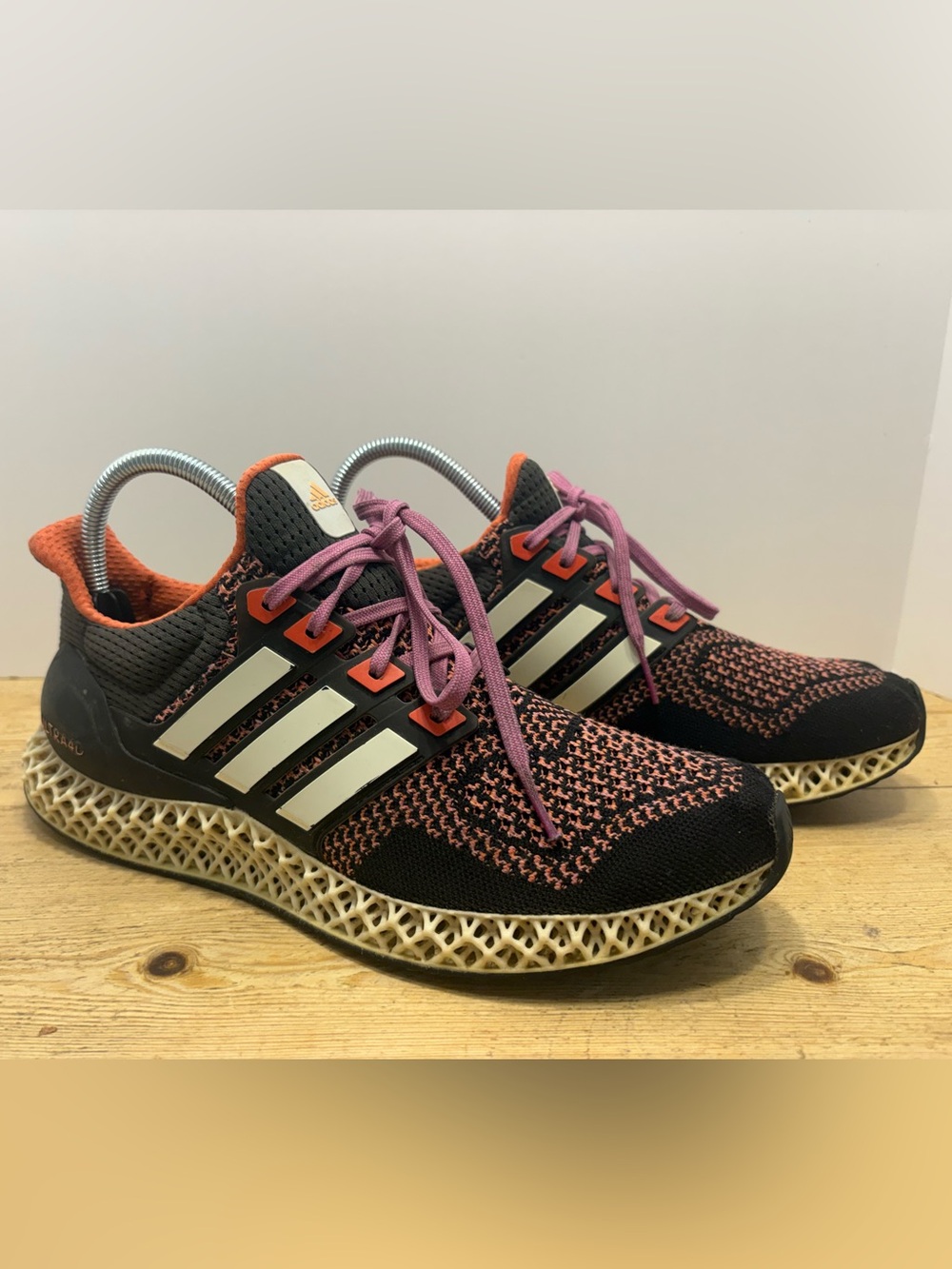 adidas || Ultra 4D Black Pulse Lilac Men’s 8.5